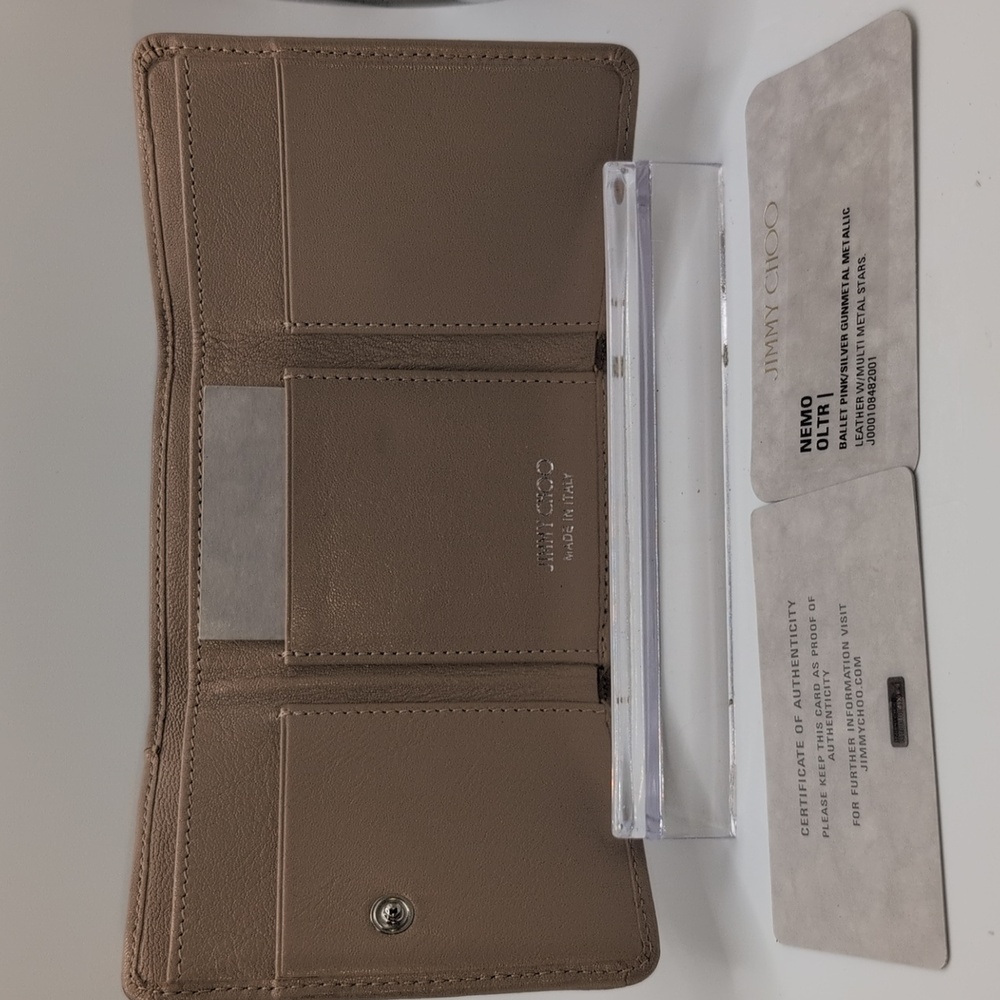 Jimmy Choo Star Studded Wallet - Picture 3 of 7